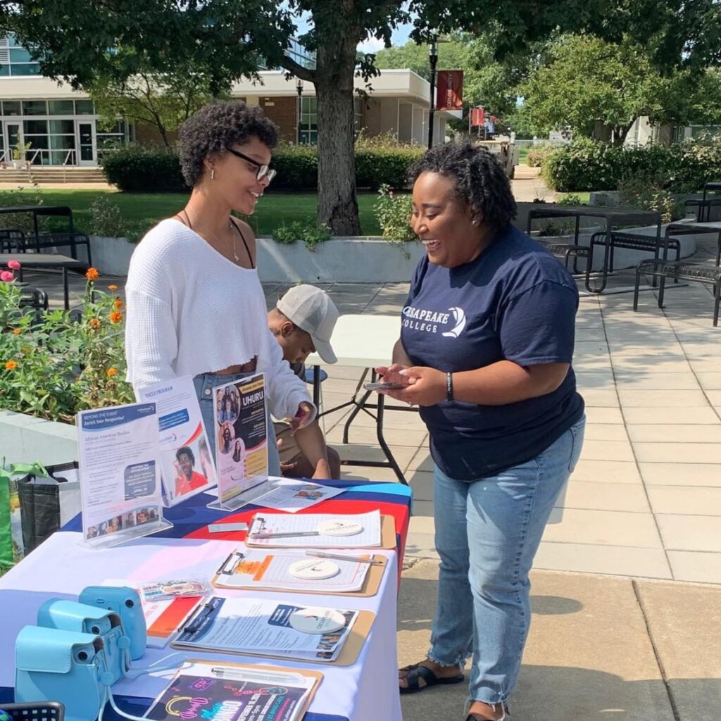 UHURU BSU officers at 2024 Student Org Fair