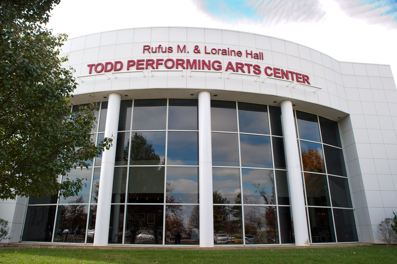 Todd Performing Arts Center (TPAC) facade